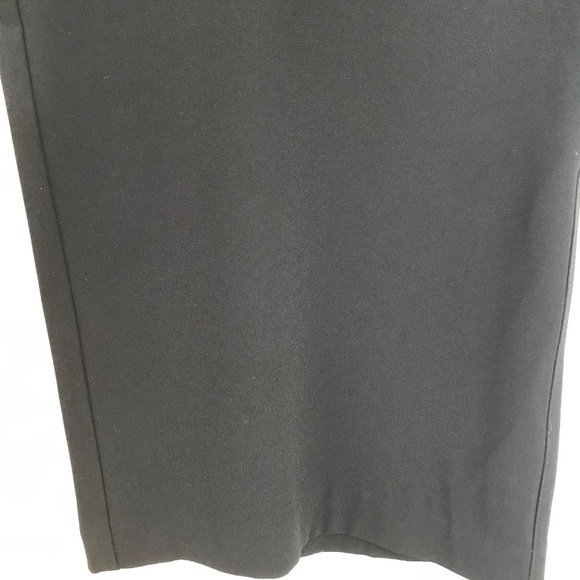 Aritzia Babaton black wide leg pants size 12 elastic waist corporate girlie - Picture 3 of 10